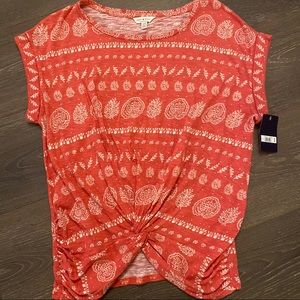 Lucky Brand Knotted T-Shirt